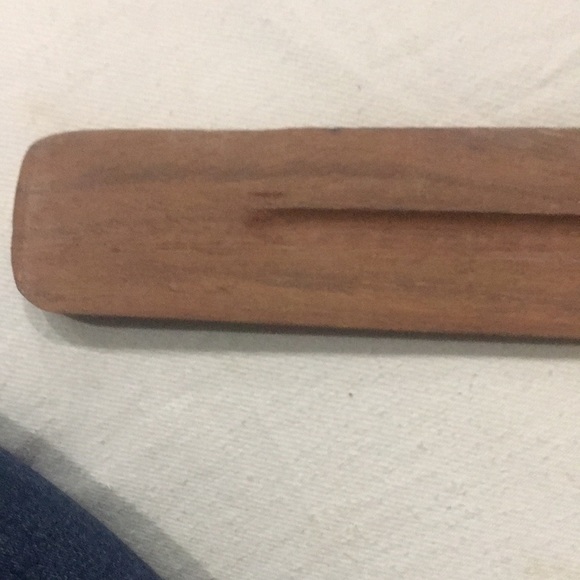 2/$20 Birkan wood Incense Stick  holder 16” long - Picture 6 of 8